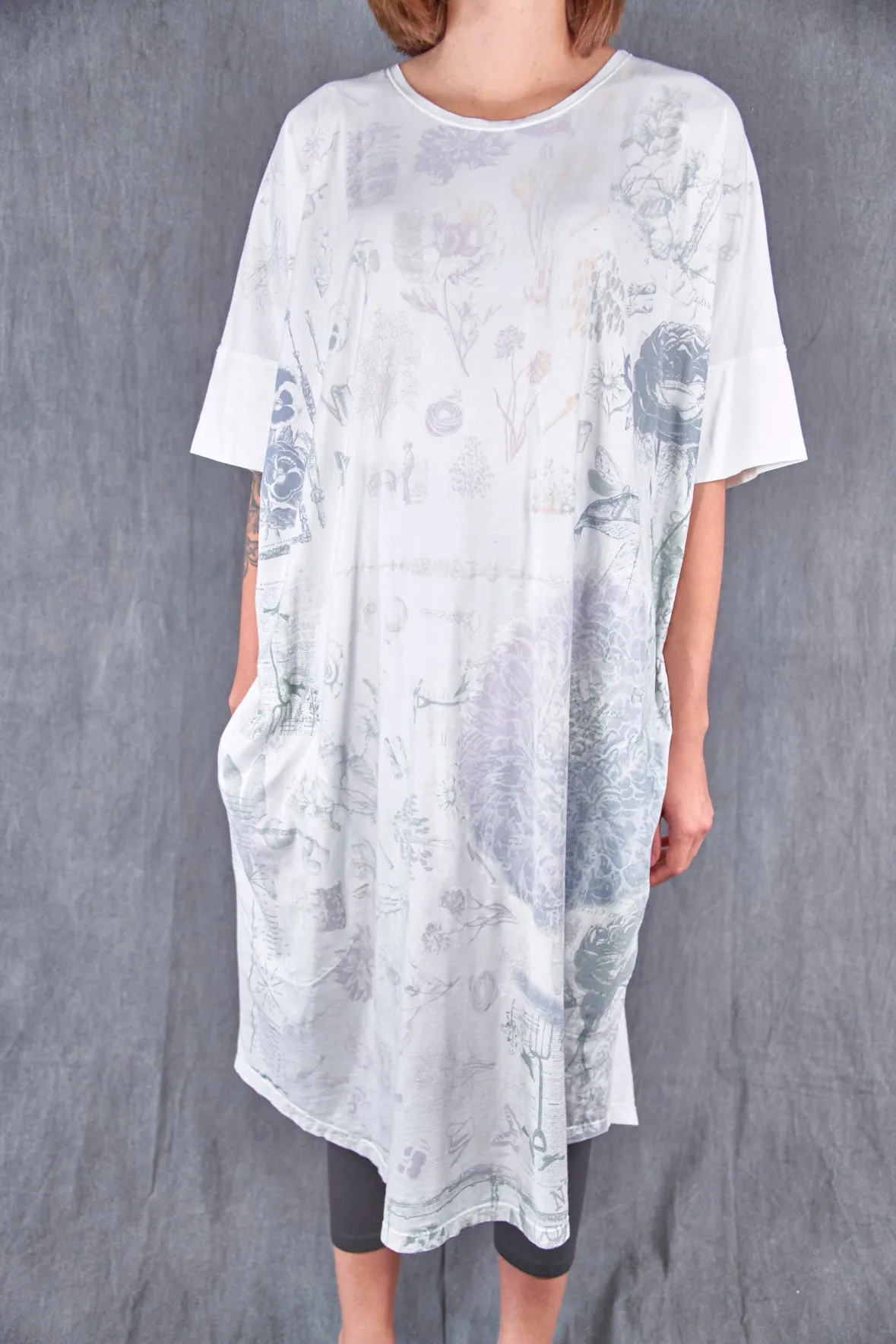 7246 Orcas Island Tunic Dress White-P