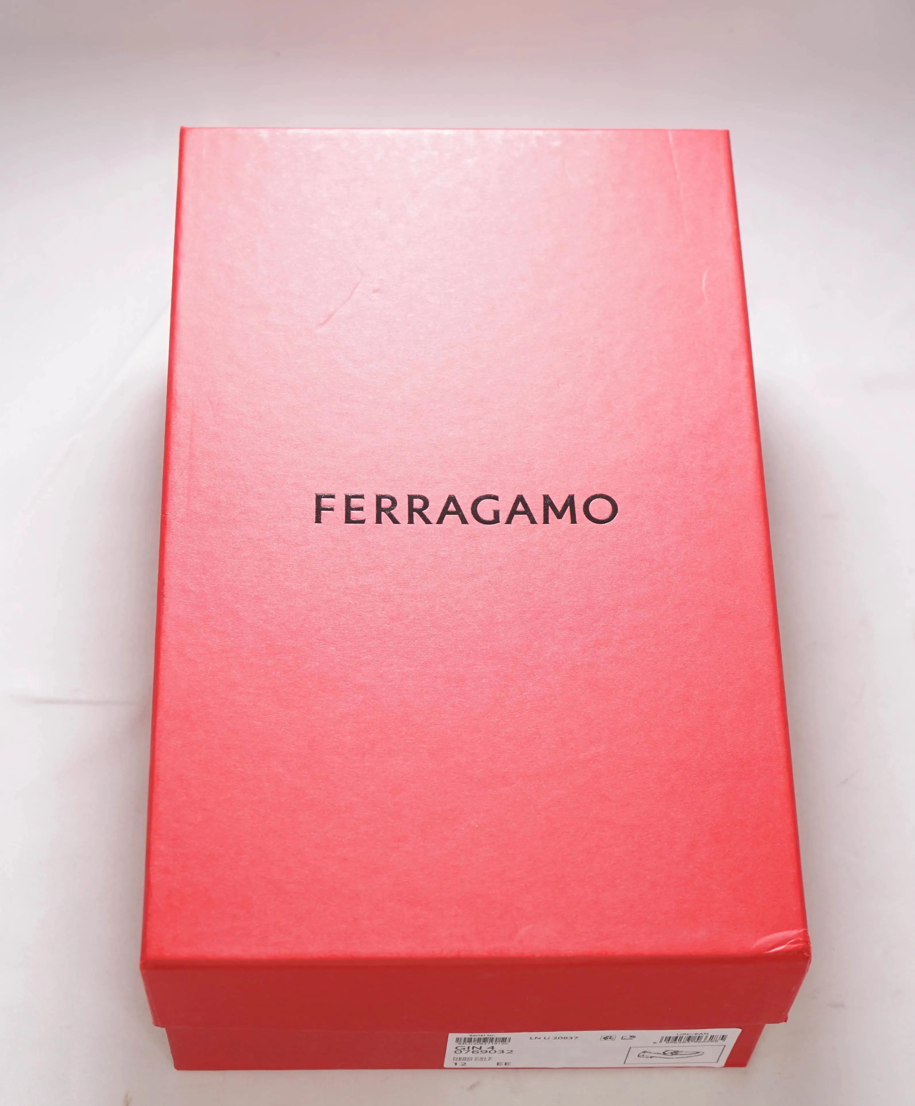 $850 SALVATORE FERRAGAMO - “GIN 4" Gancini Bit Loafer Black Leather - 11 EE US