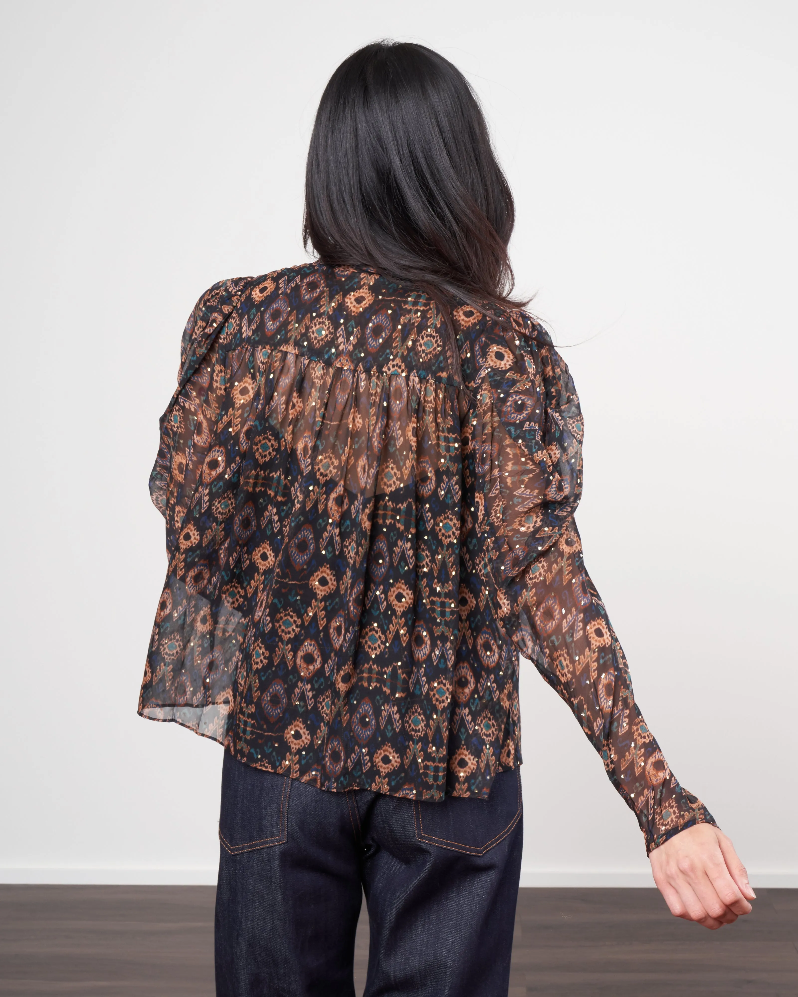 ada blouse - onyx