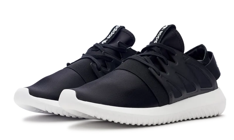 adidas Tubular Viral Black White (W) (S75581) Women's Size 6-7