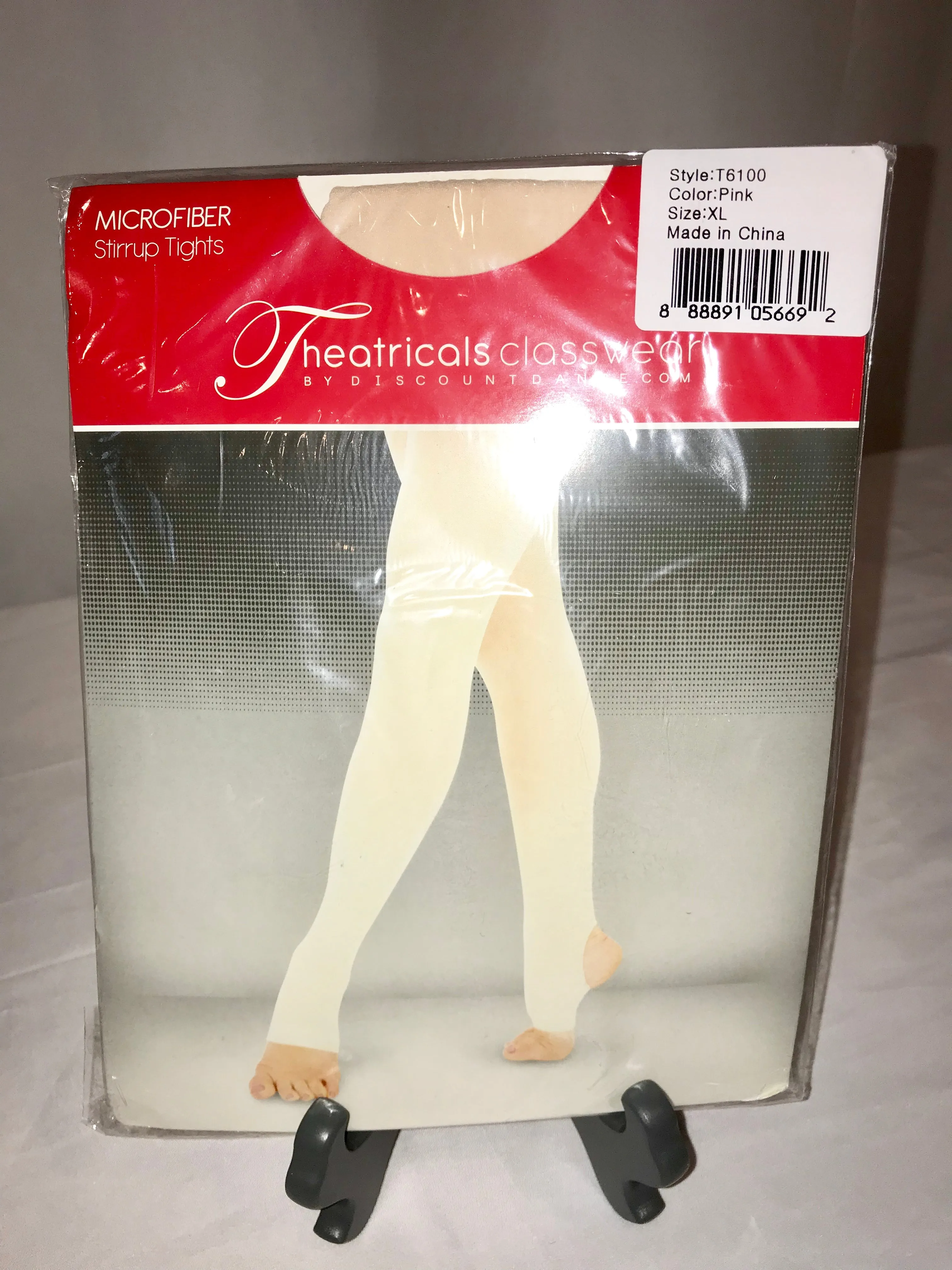 Adult Microfiber Stirrup Tights