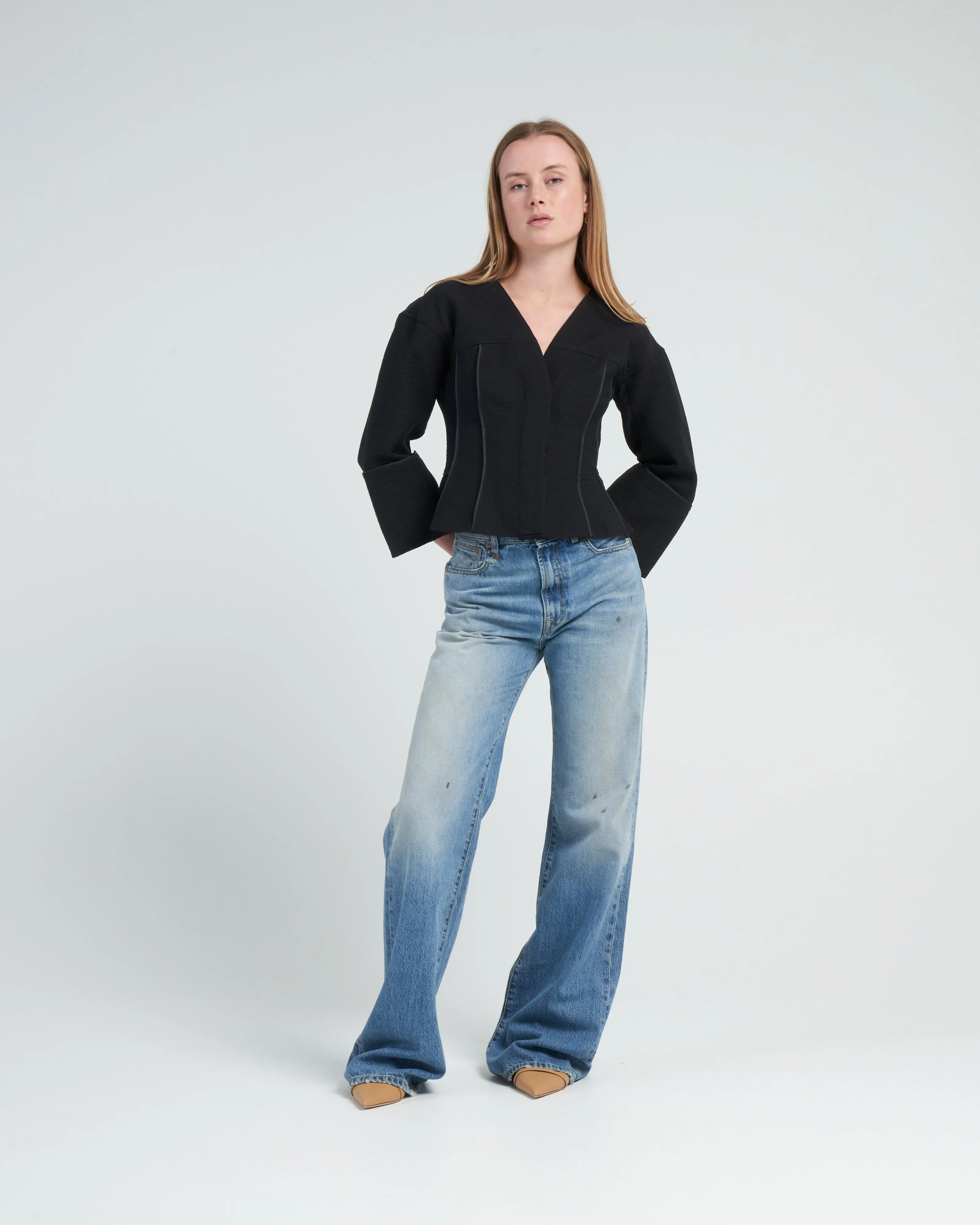 alzir jacket - black
