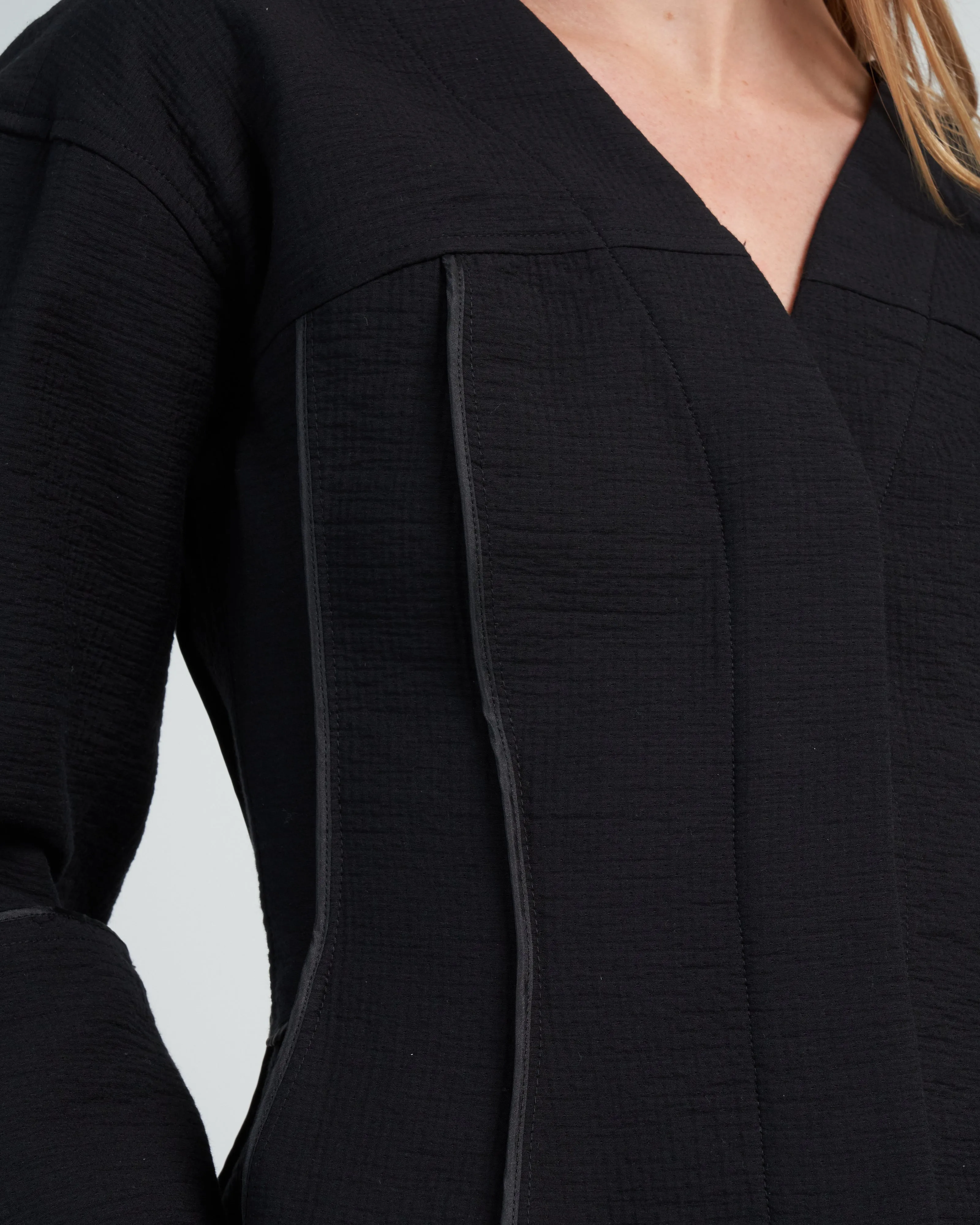 alzir jacket - black