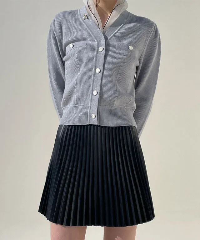 Anell Golf Bold Pleated Skirt - Royal Blue