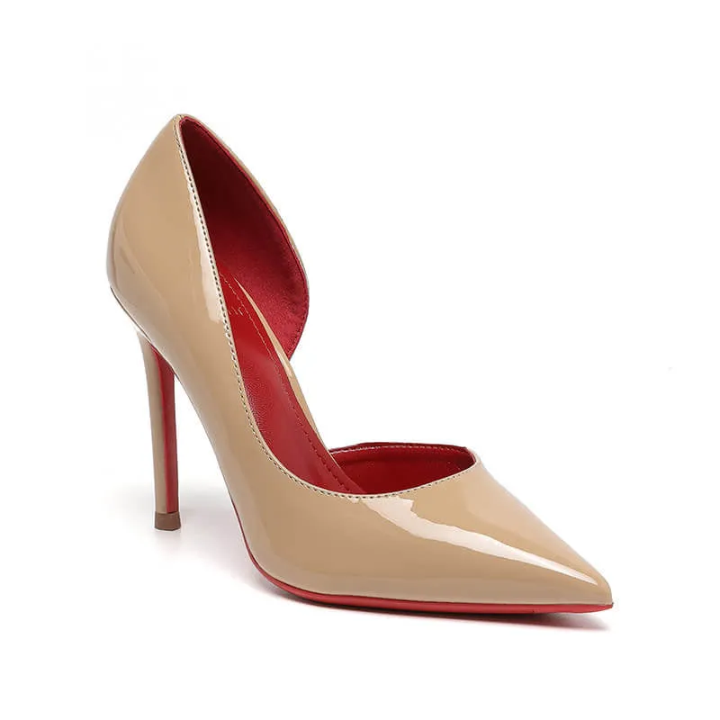 Apricot Side Cutout Stilettos