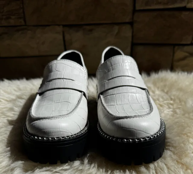 aqua 6.5 White SHOES