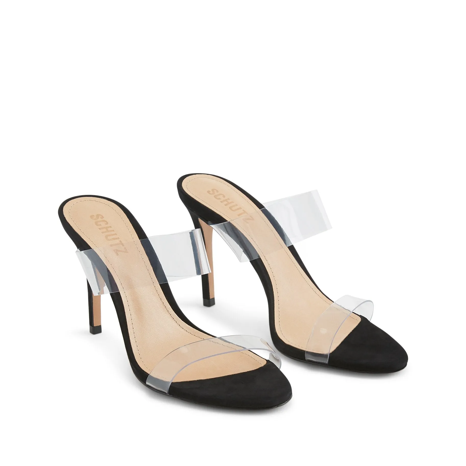 Ariella Heel Sandal - Black