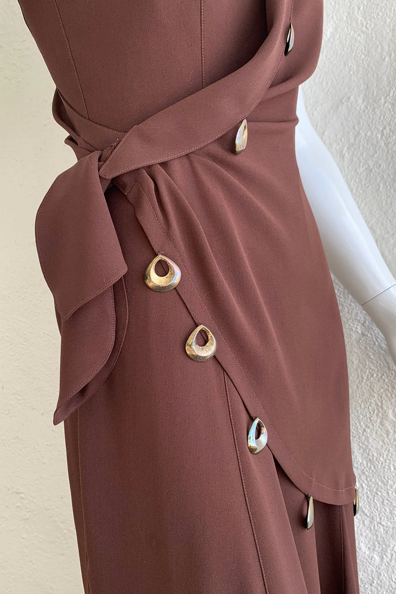 Asymmetrical Wrap Dress
