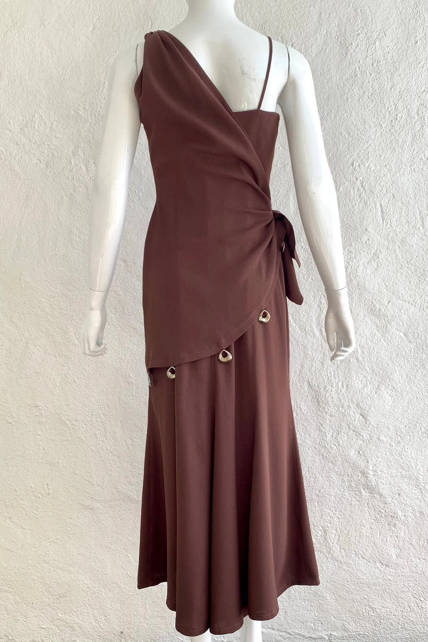 Asymmetrical Wrap Dress
