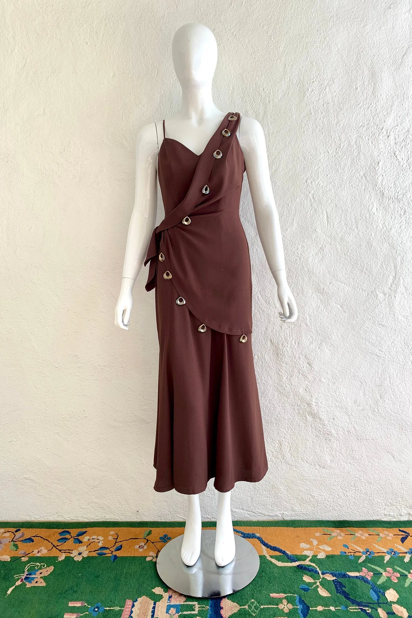 Asymmetrical Wrap Dress