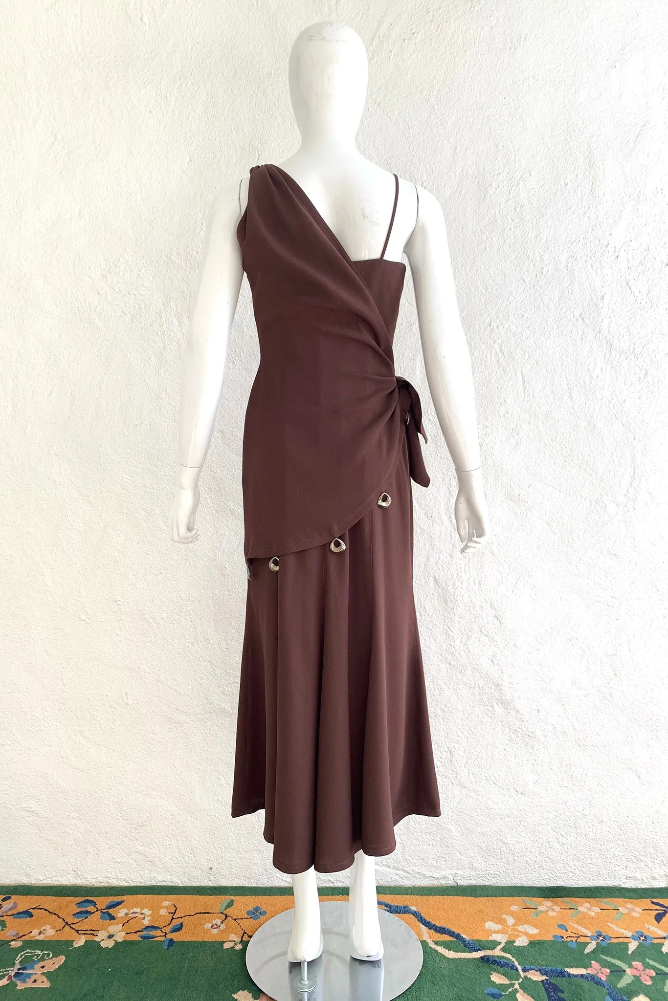 Asymmetrical Wrap Dress