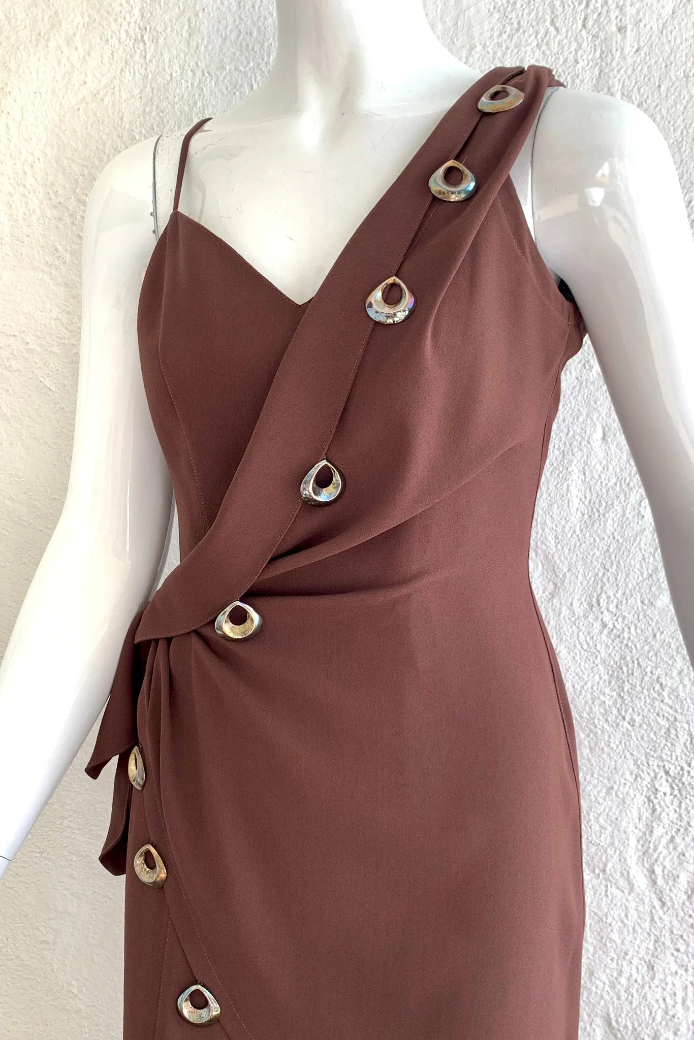 Asymmetrical Wrap Dress