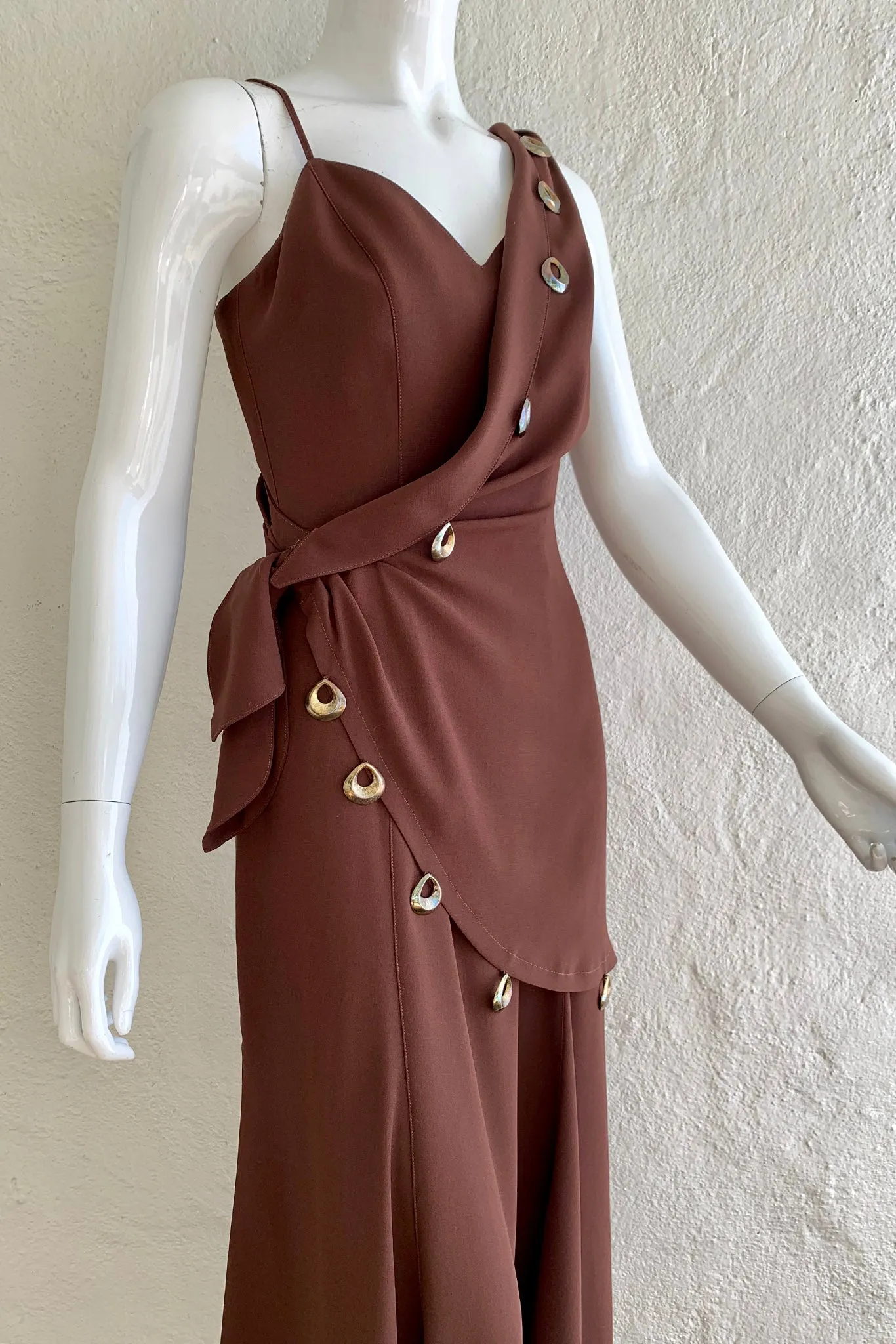 Asymmetrical Wrap Dress
