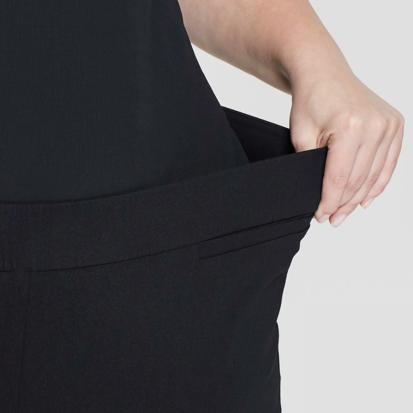 Ava & Viv Women's Plus Size Pull-On Skinny Ankle Pants