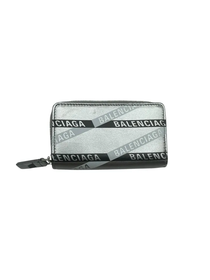 Balenciaga Leather Zip Coin Purse
