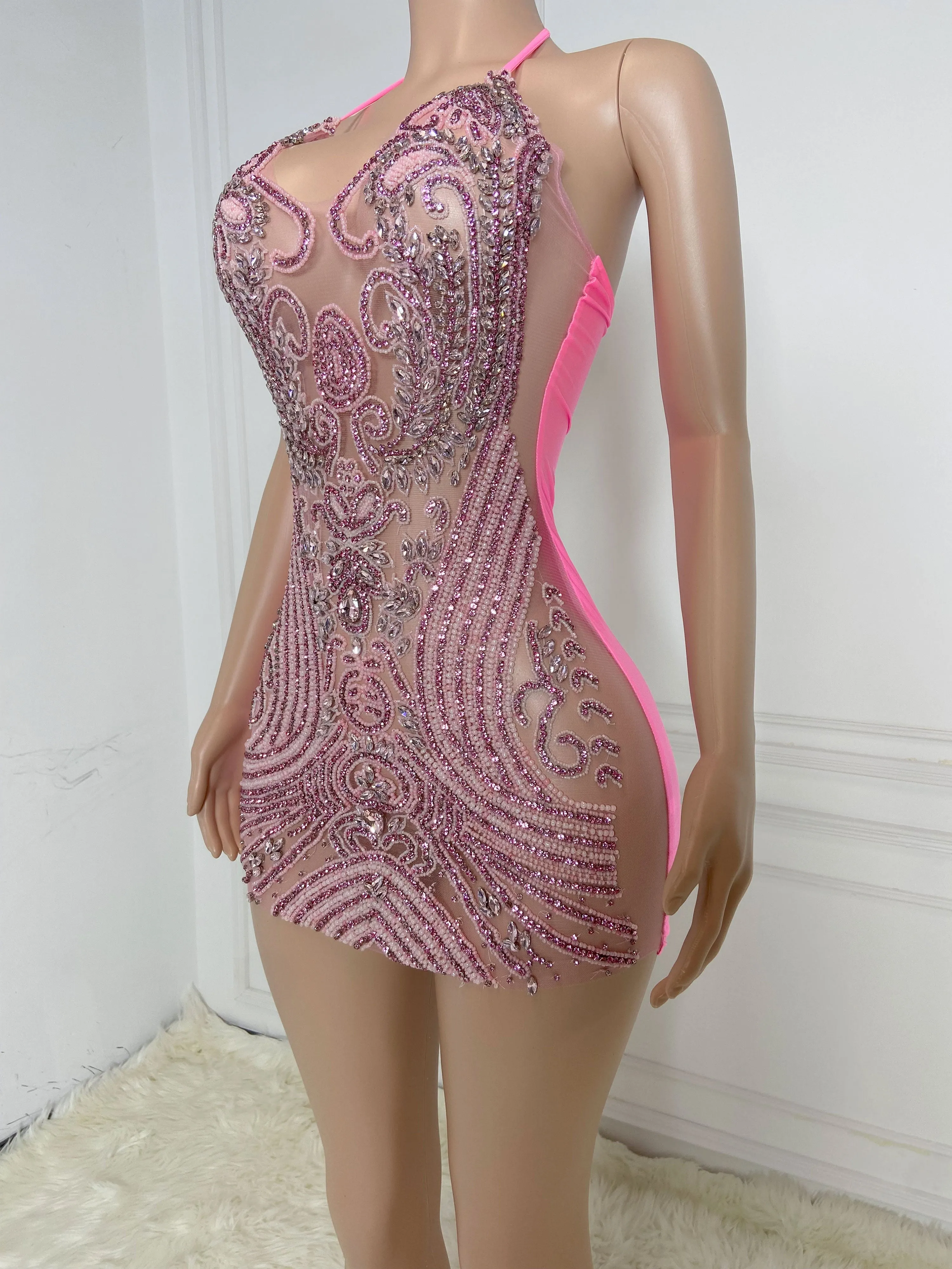 Ballet Blush Mini Dress