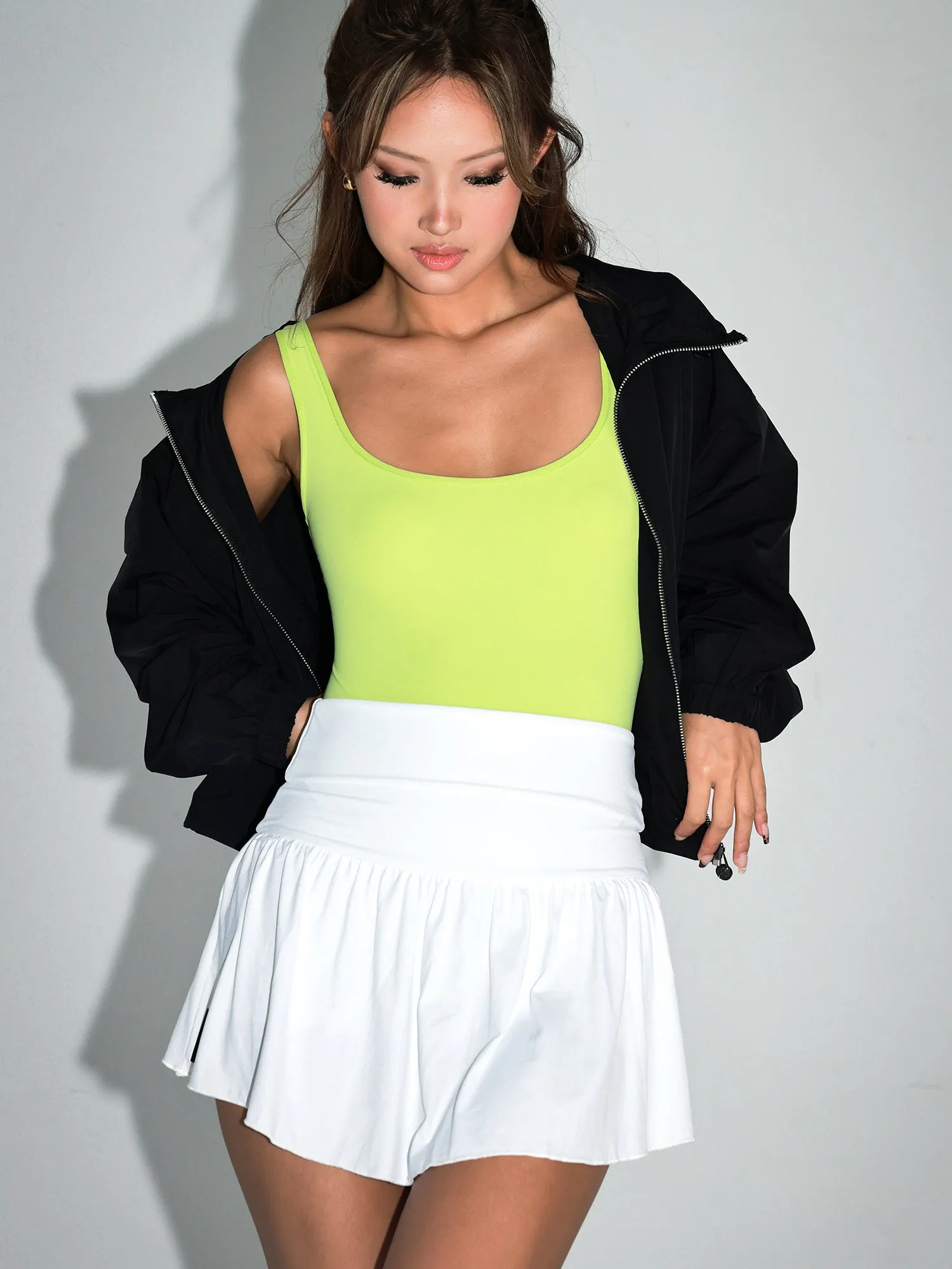 BALLET FLOW SKIRT WITH SHORTS