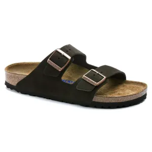 Birkenstock Women's Arizona Soft Footbed Suede Leather Sandal