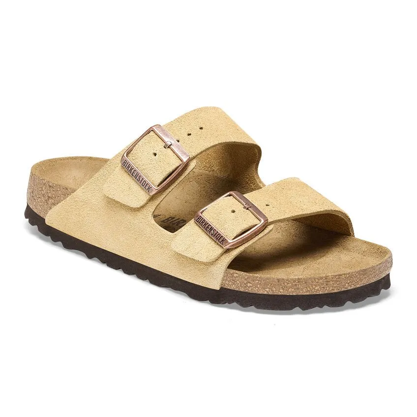 Birkenstock Women's Arizona Suede Leather Sandal