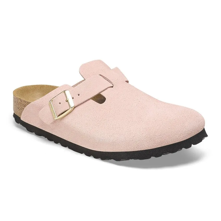 Birkenstock Women's Boston Suede Leather Sandal