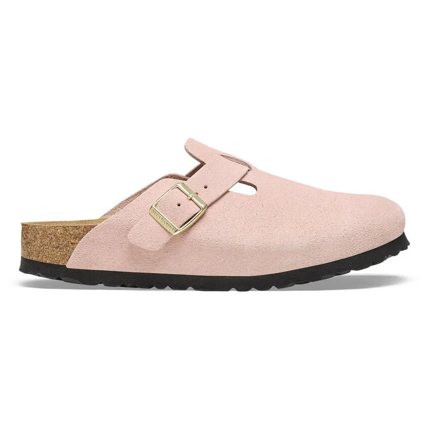 Birkenstock Women's Boston Suede Leather Sandal