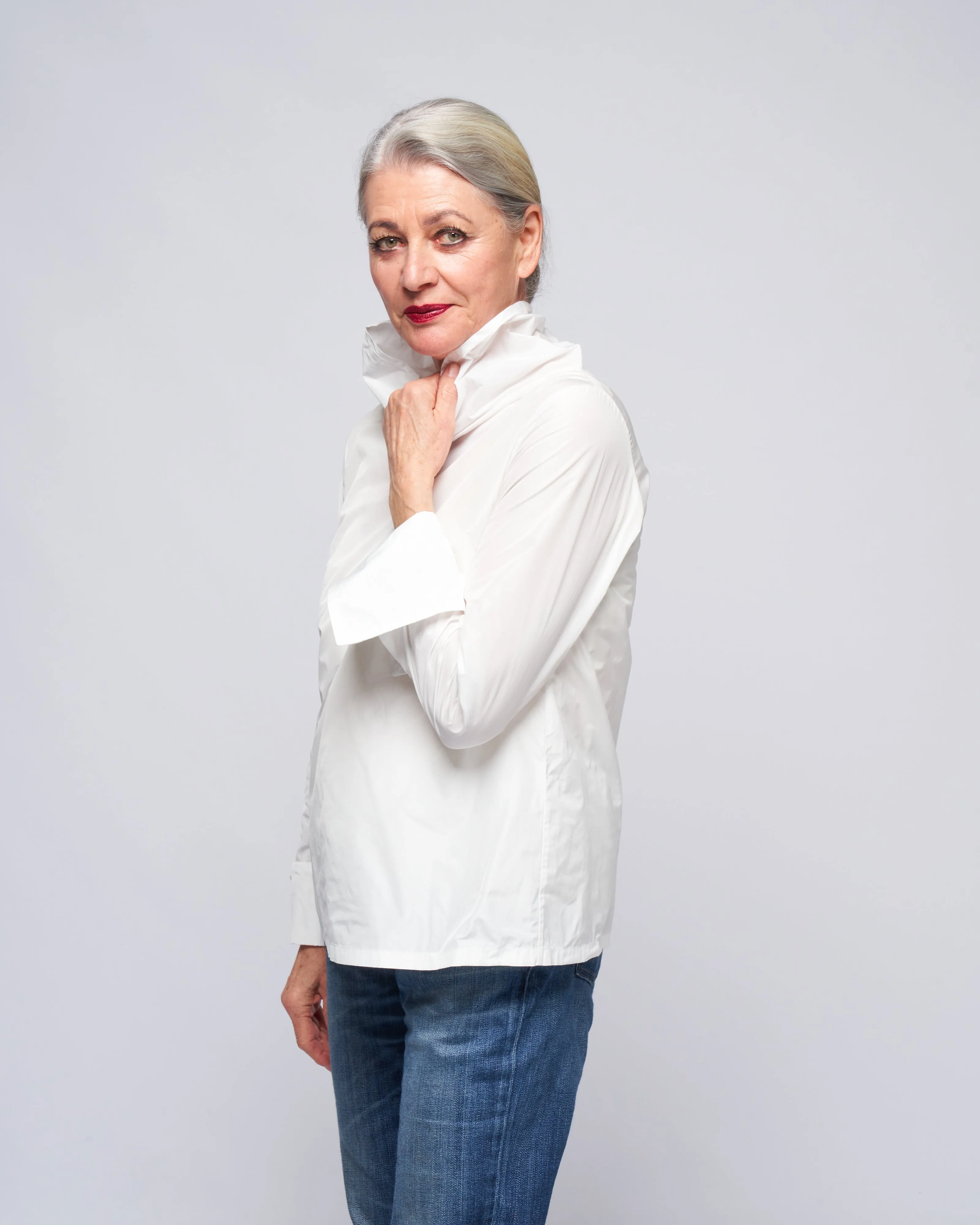 blusenshirt - white