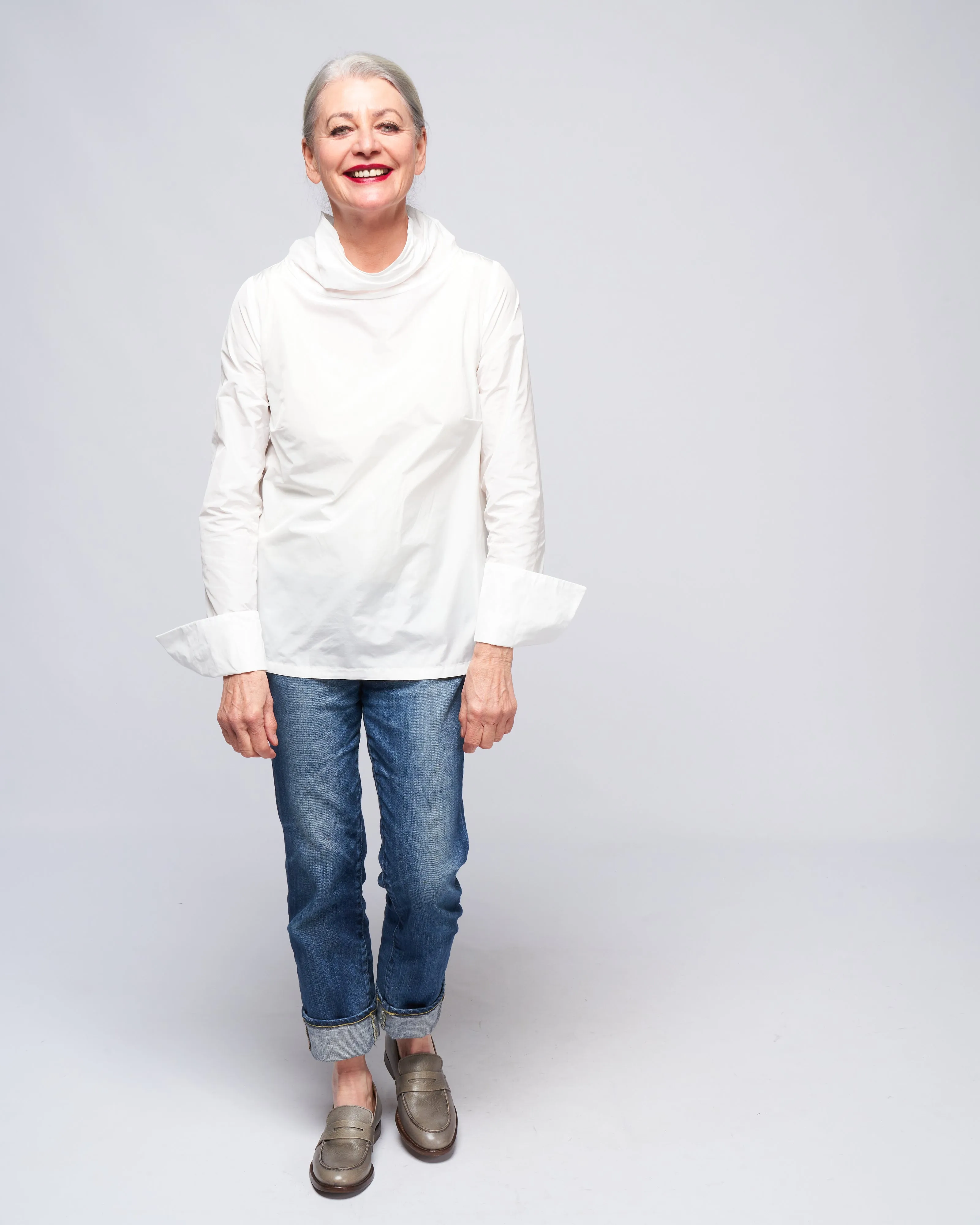 blusenshirt - white