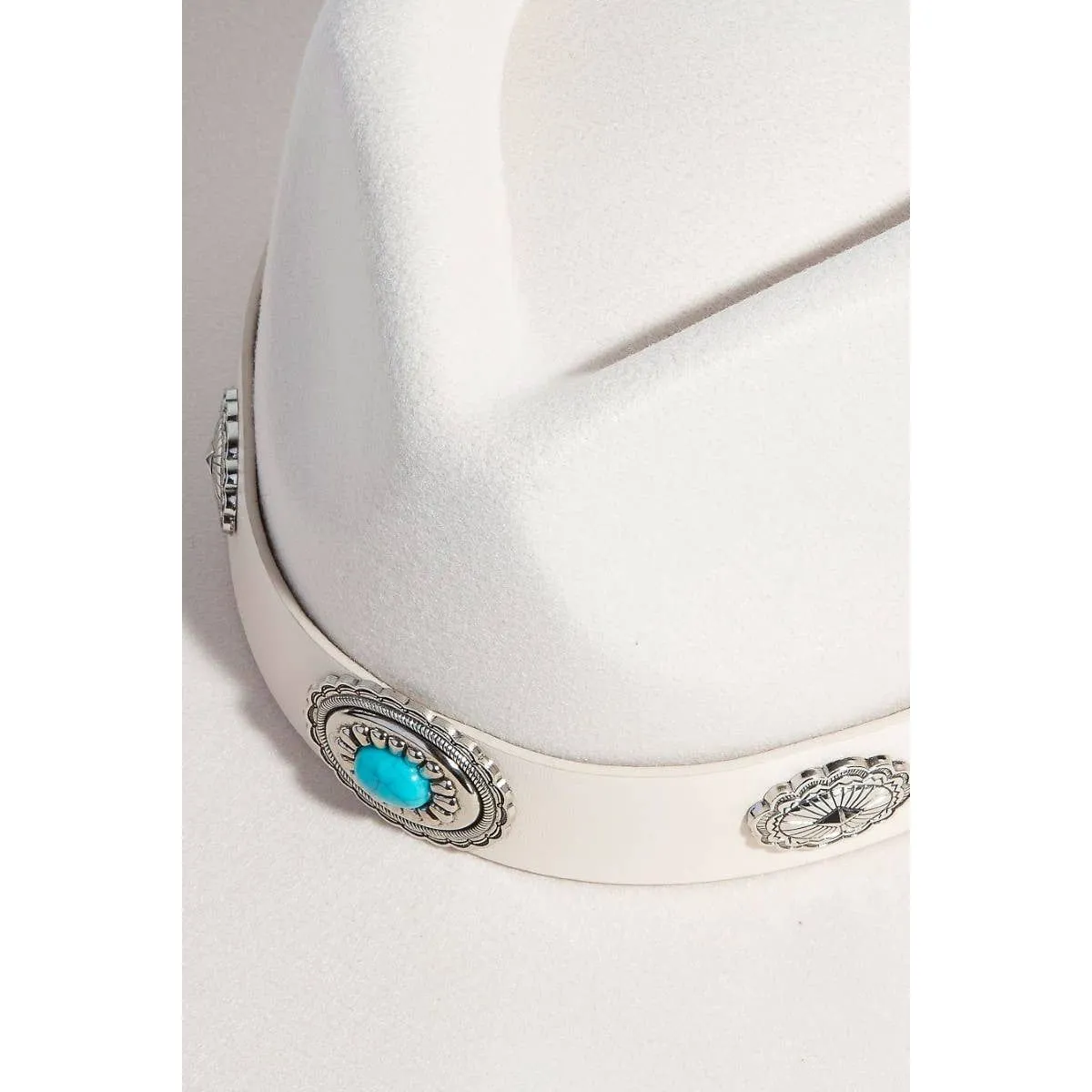Boho Disc Strap Cowboy Hat