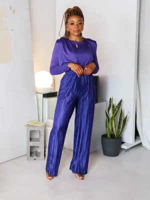Bridgette Pant Set (Purple)