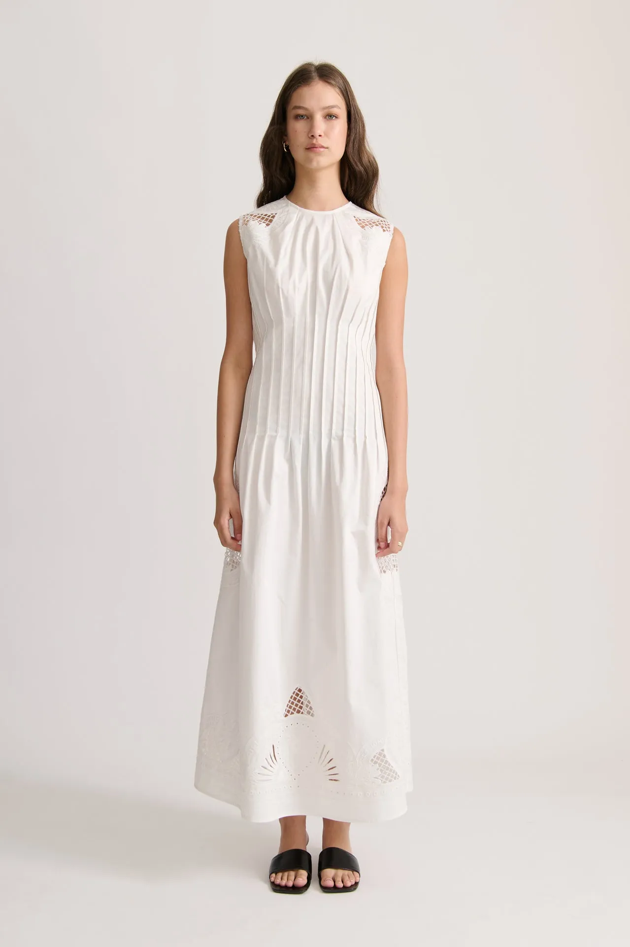 BRODERIE DRESS