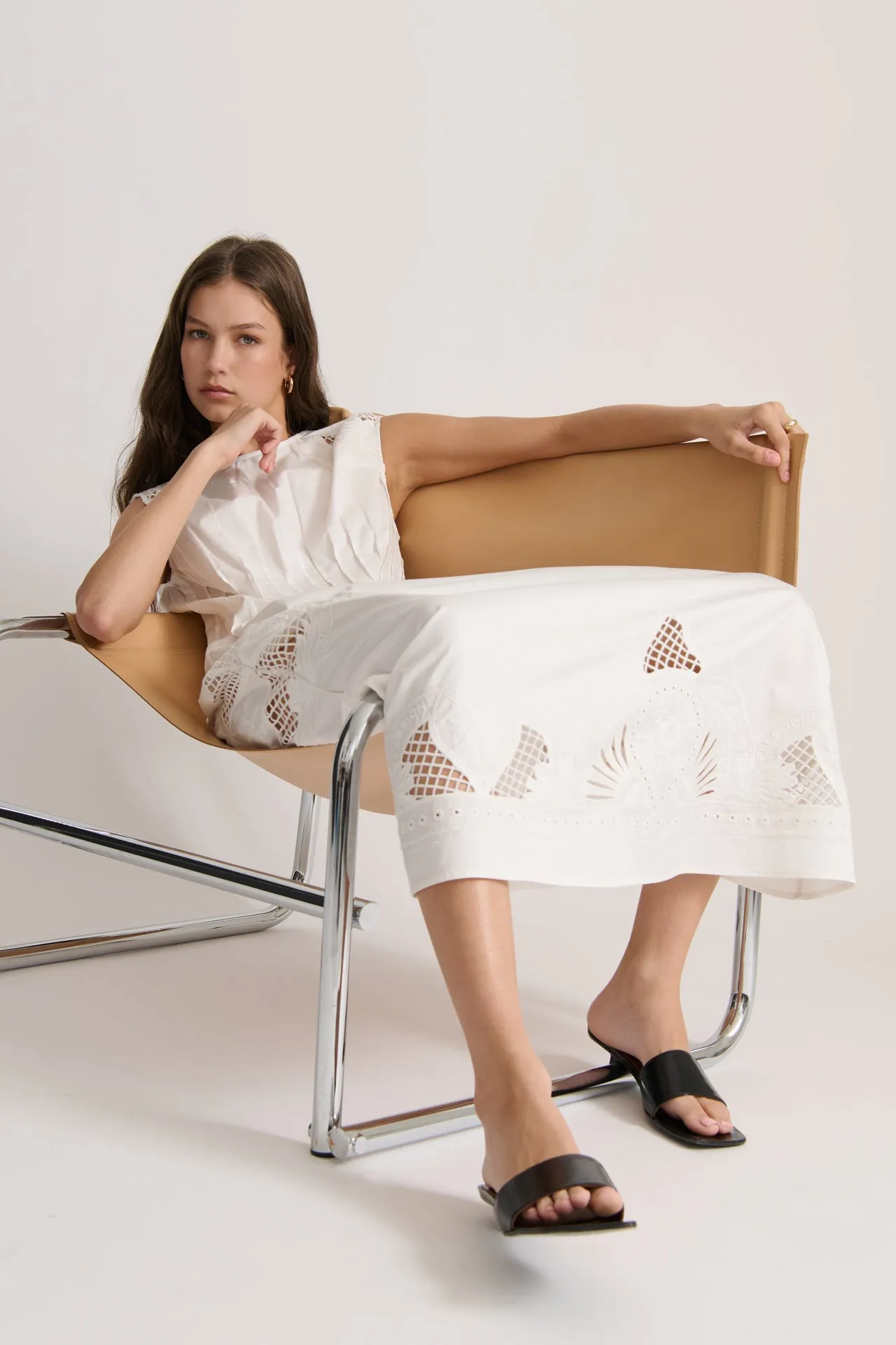 BRODERIE DRESS