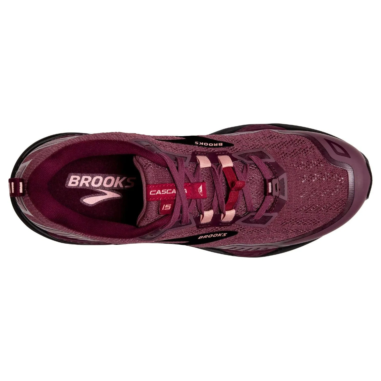 Brooks Cascadia 15 (Women's) - Nocturne/Zinfadel/Black