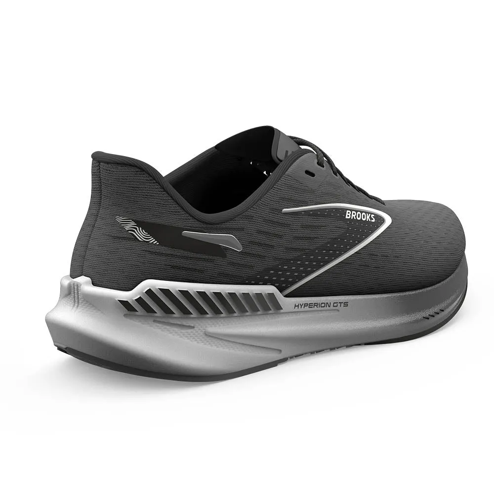 Brooks Hyperion GTS (Womens) - Gunmetal/Black/White