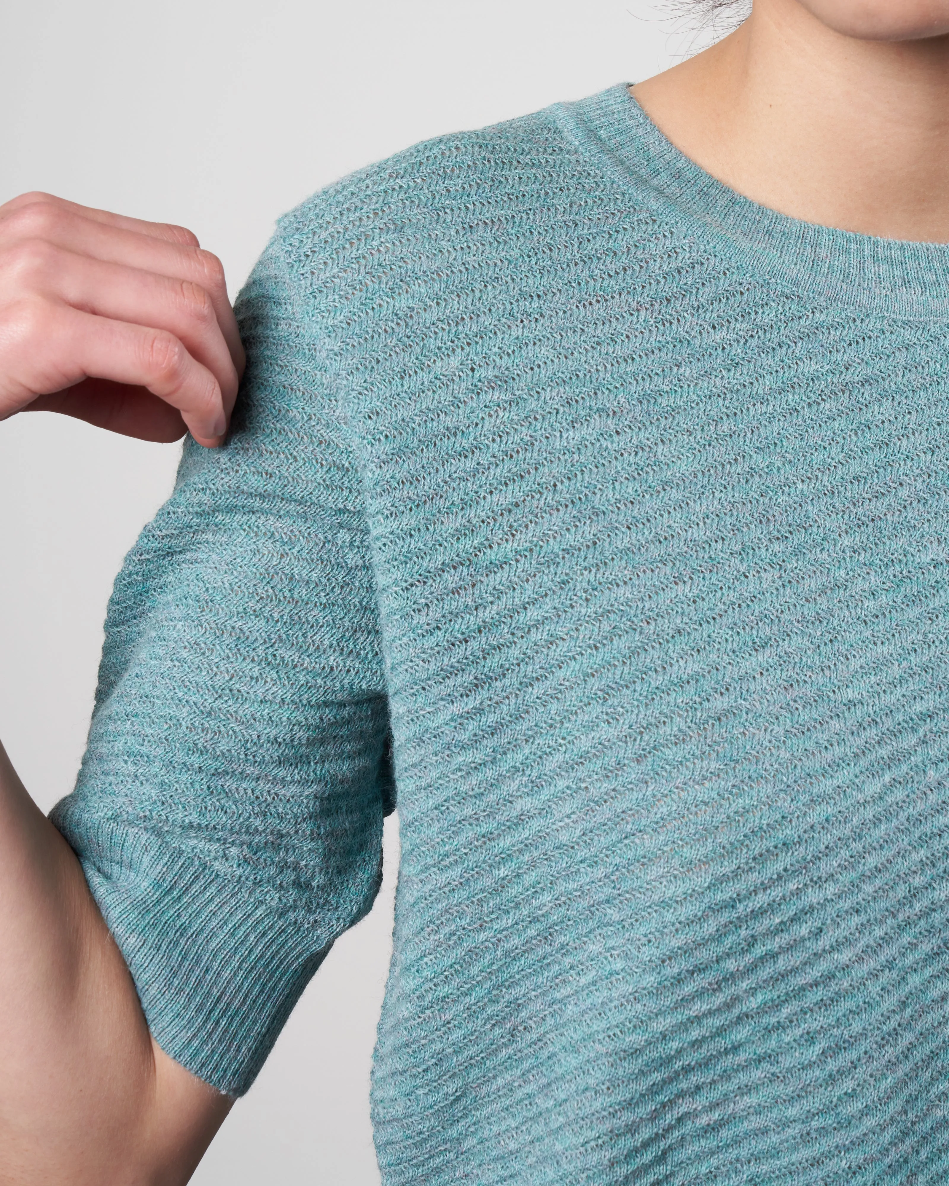 calibra top - heather aqua