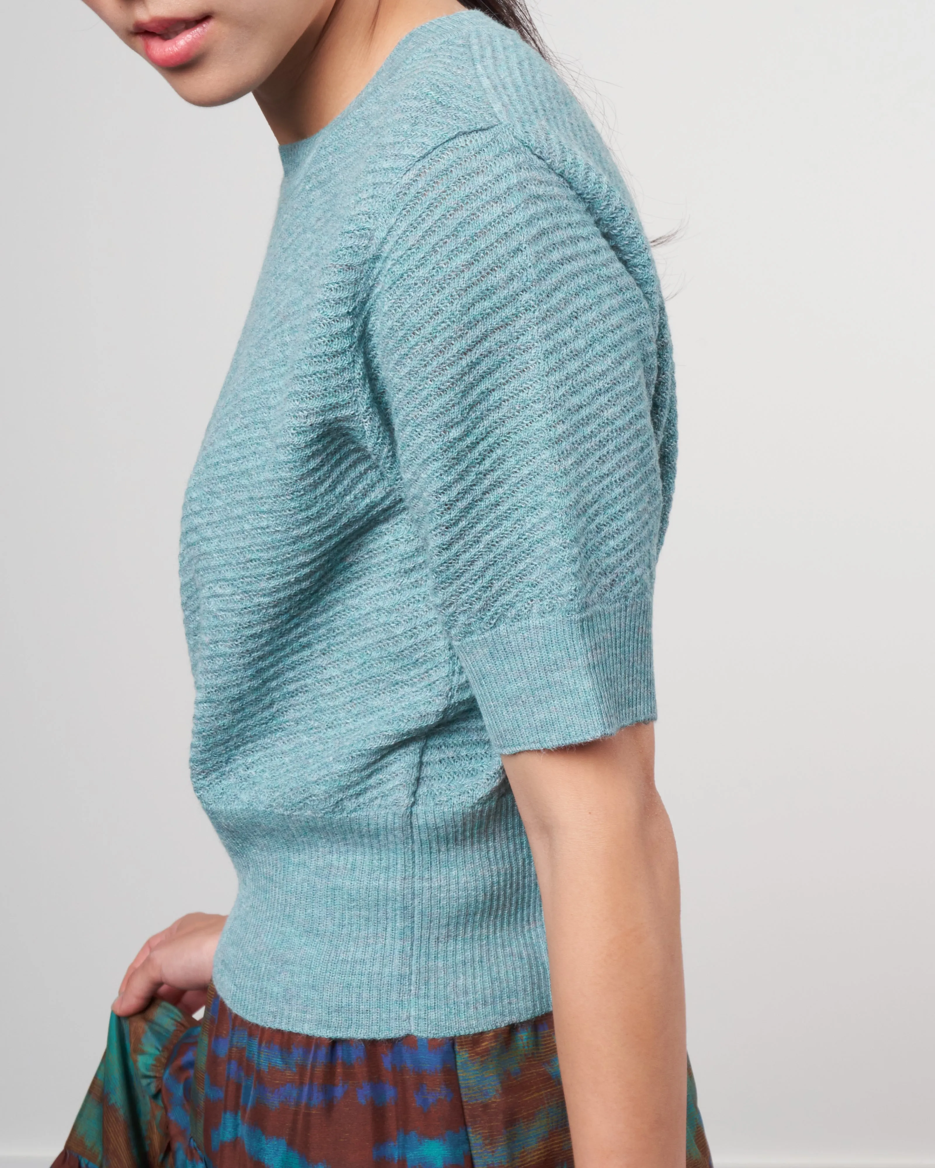 calibra top - heather aqua