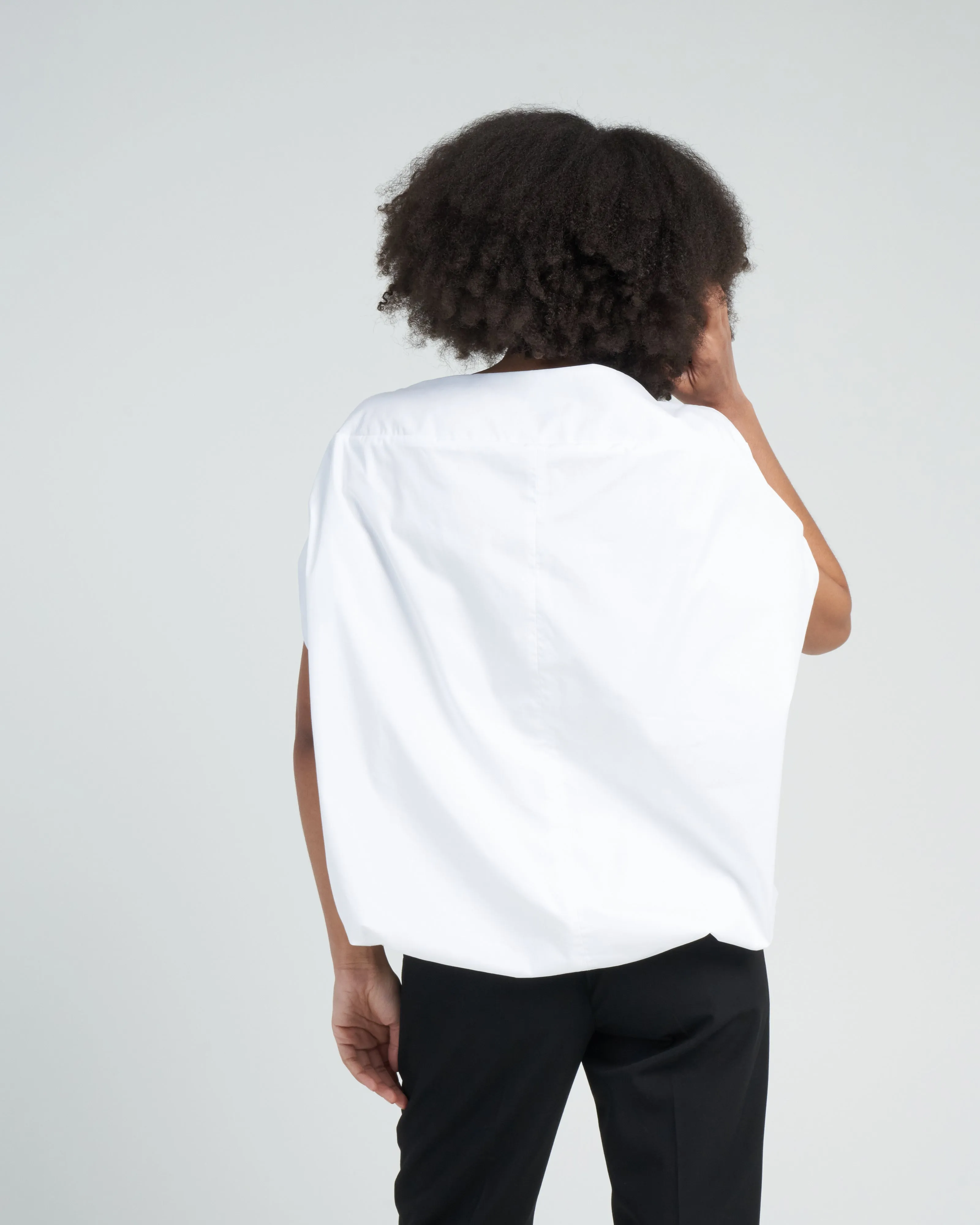 camas shirt - white