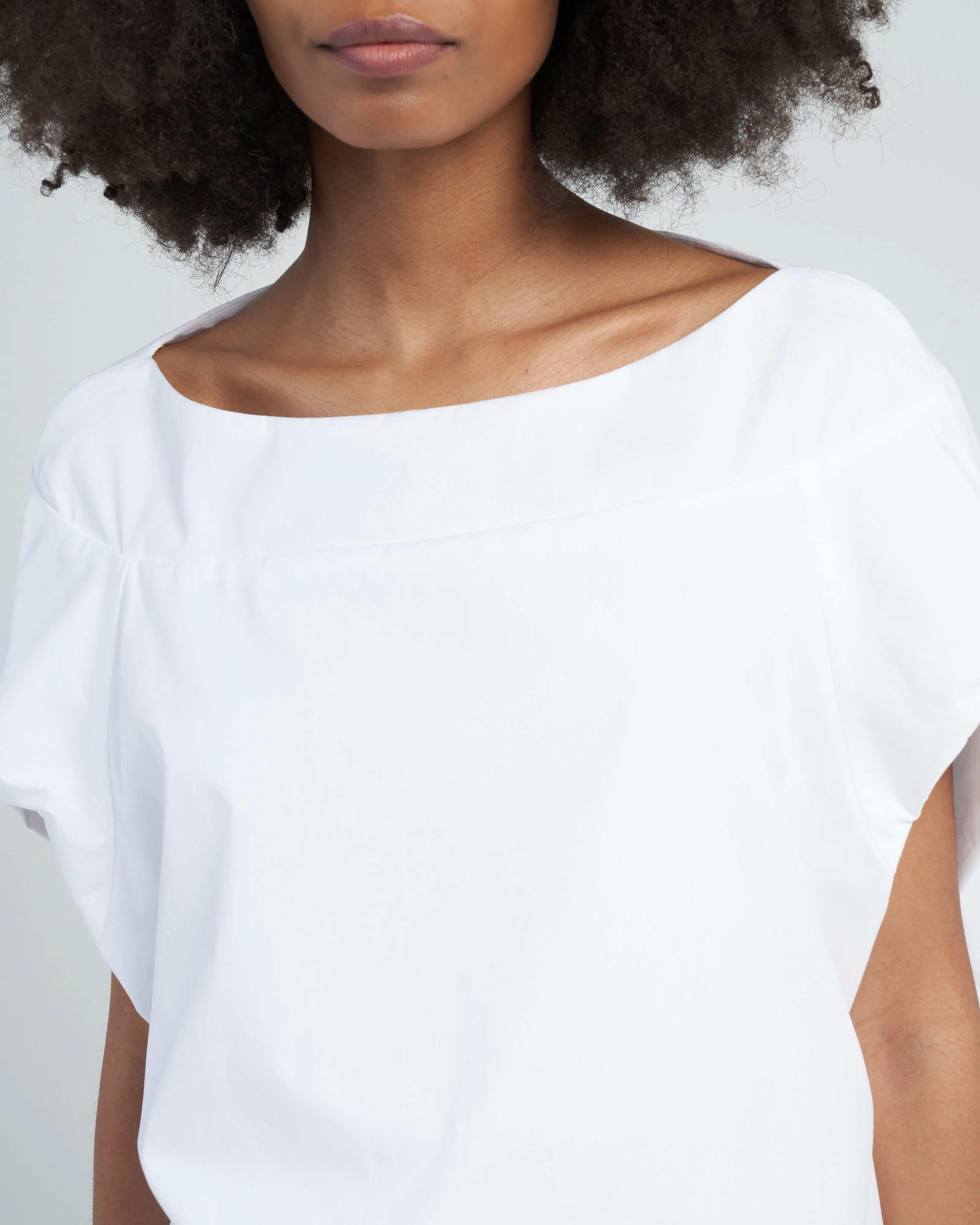 camas shirt - white
