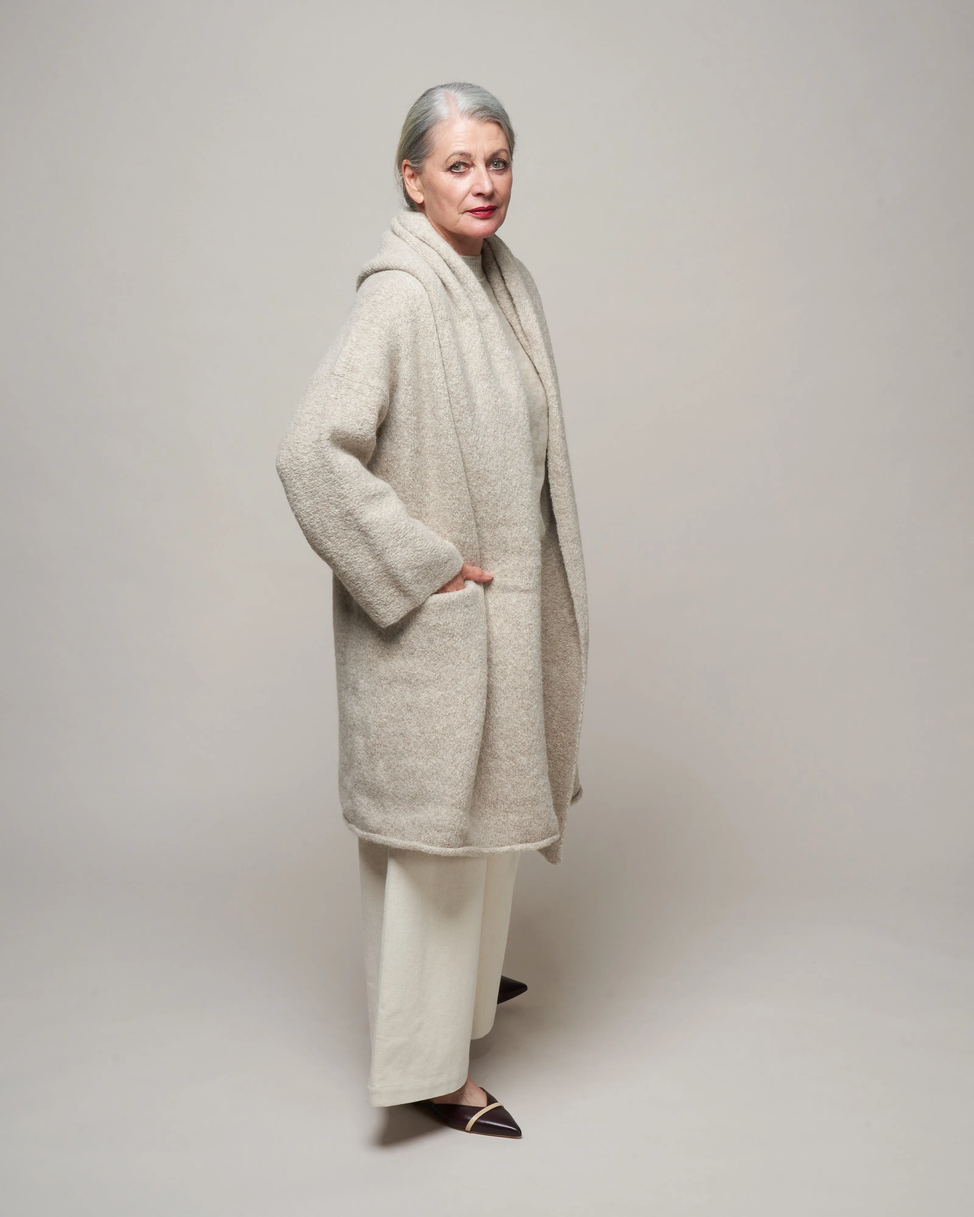 capote coat - aspen
