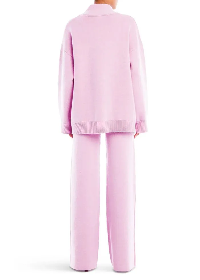 Carley Cardigan in Ballet Pink