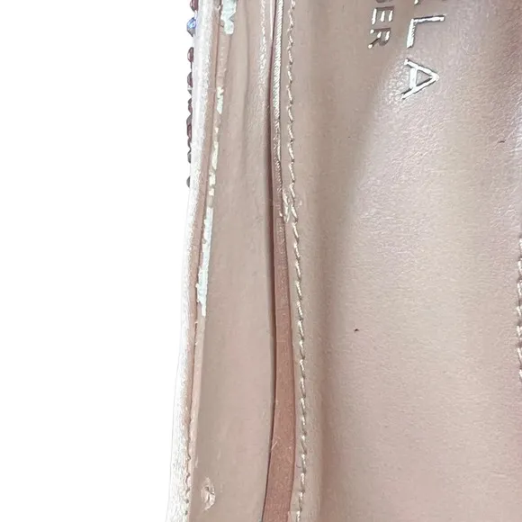Carvela Kurt Geiger Rose Gold Lovebird Crystal-embellished Satin Stilettos