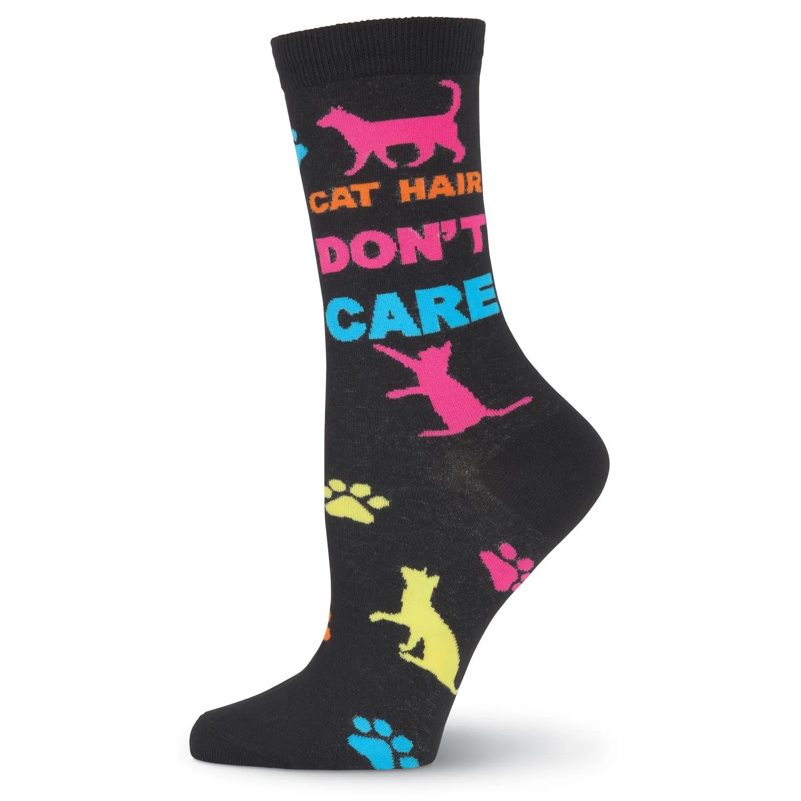 Cat Hair Don’t Care Socks (Women’s)