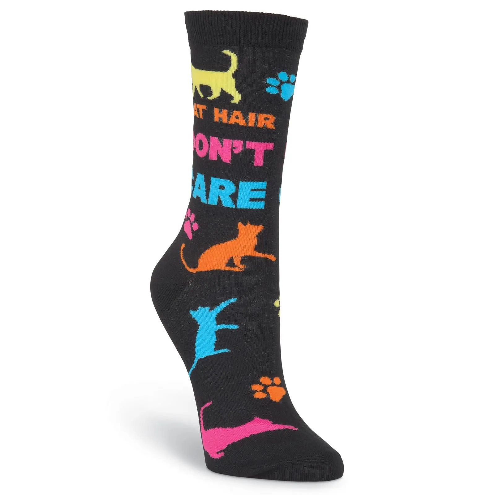 Cat Hair Don’t Care Socks (Women’s)