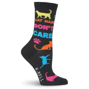 Cat Hair Don’t Care Socks (Women’s)