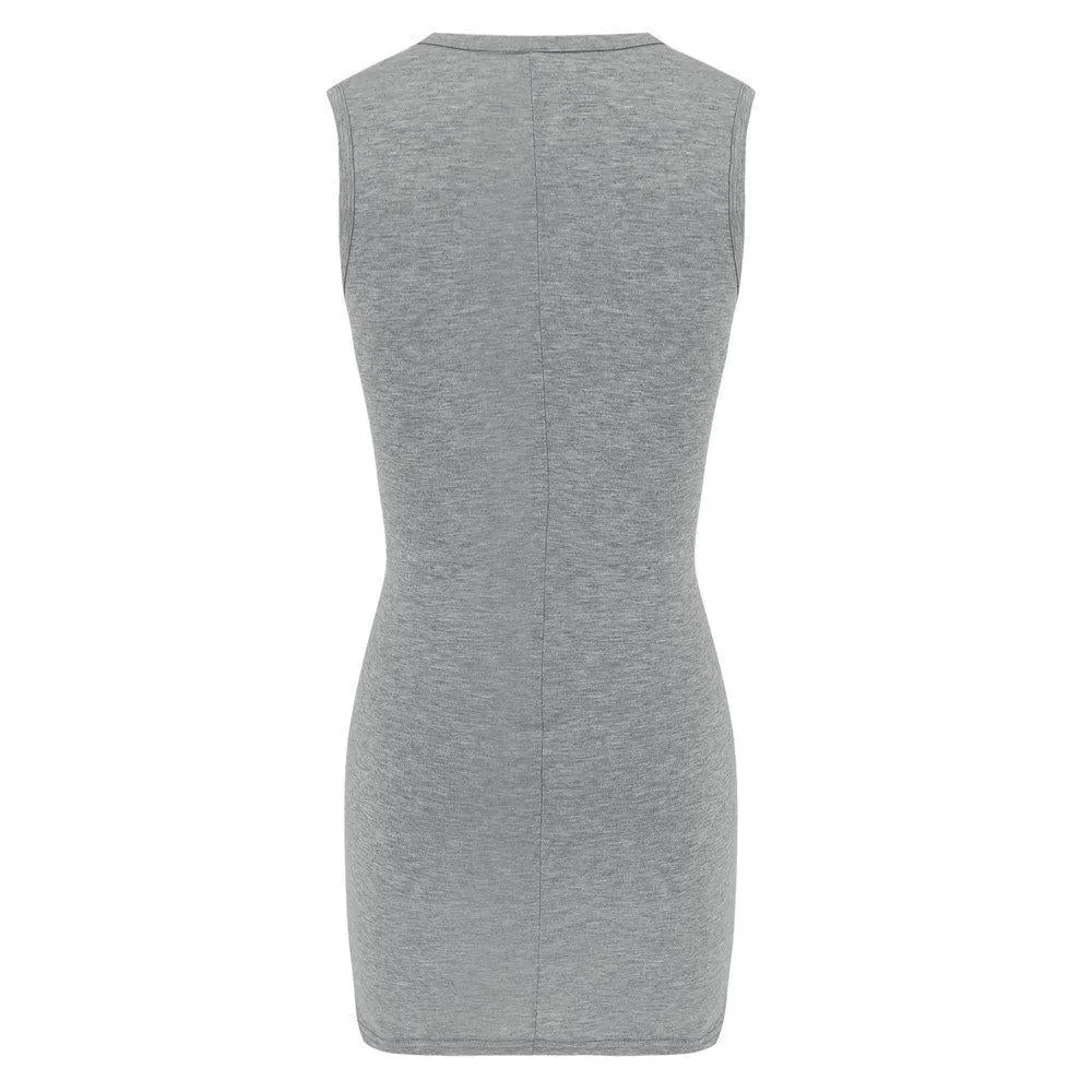 Chicindress Casual Hollow-out Sleeveless Hot Mini Dress(2 Colors)