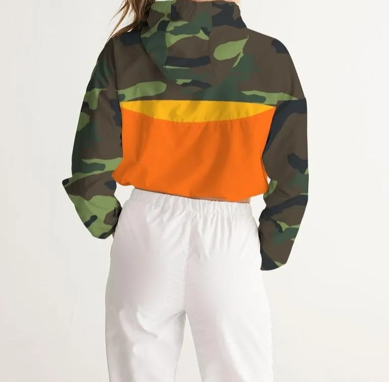 Chief's CULTURE CAMO Women's Cropped Windbreaker