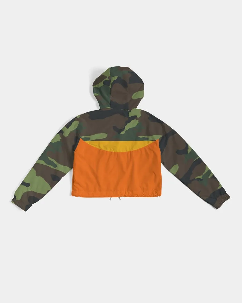 Chief's CULTURE CAMO Women's Cropped Windbreaker
