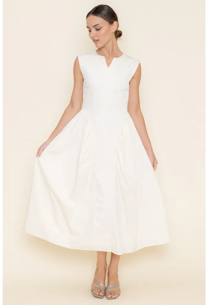 Chloe Pleat Dress