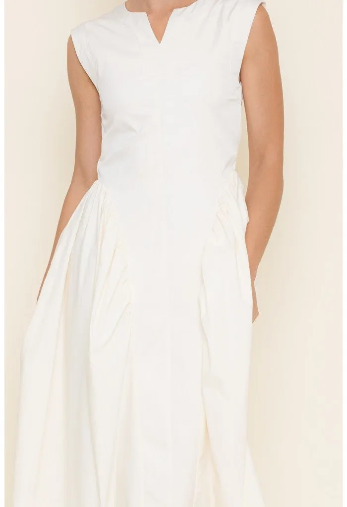 Chloe Pleat Dress