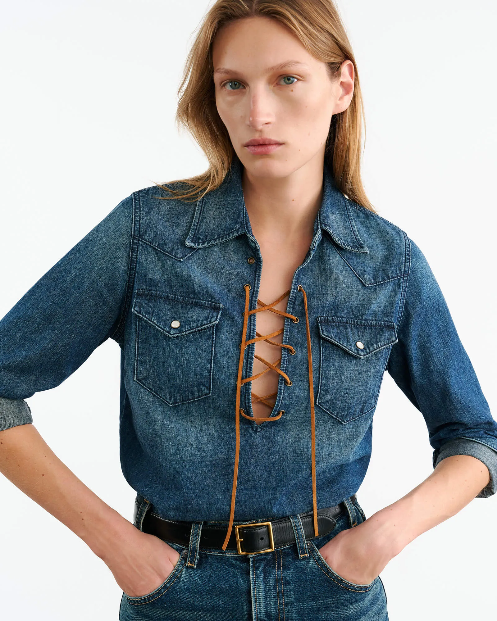 COLLINS DENIM SHIRT