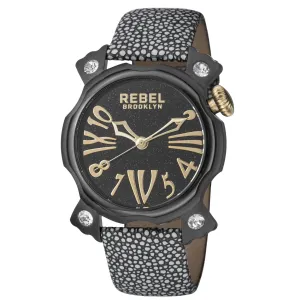 Coney Island Black Dial Women's Watch